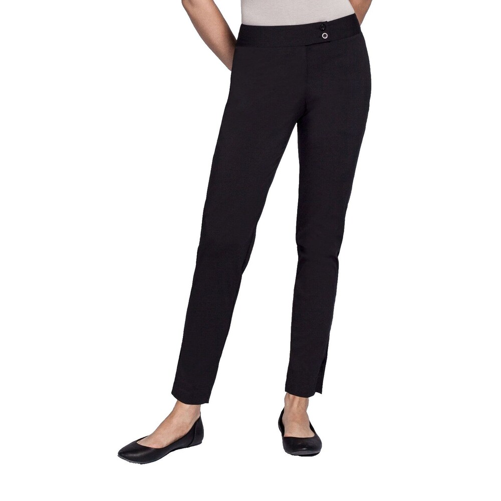 Noel Asmar Womens Slim Suit Pants 4 Black Stretch Career Office Uniform NWT